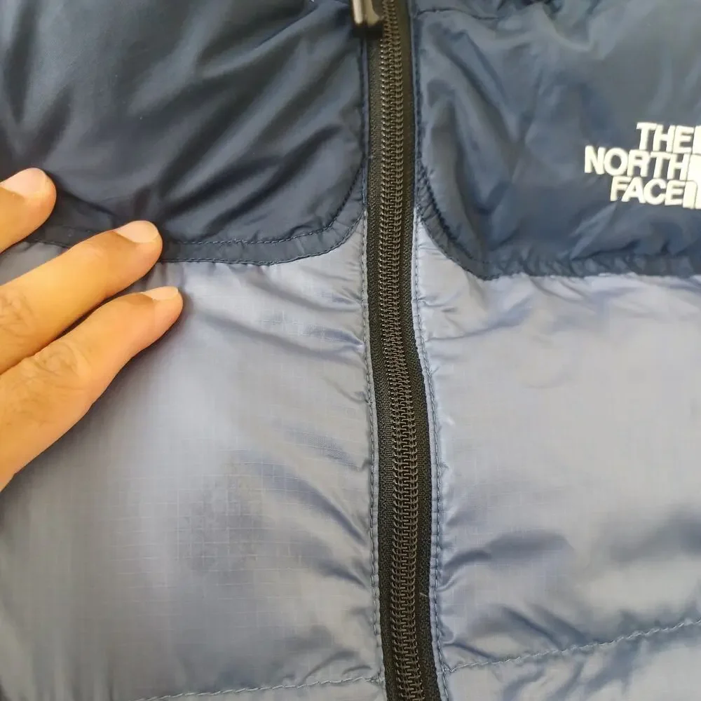The North Face Vest Kids Size Small Blue 600 Goose Down Nuptse Streetwear